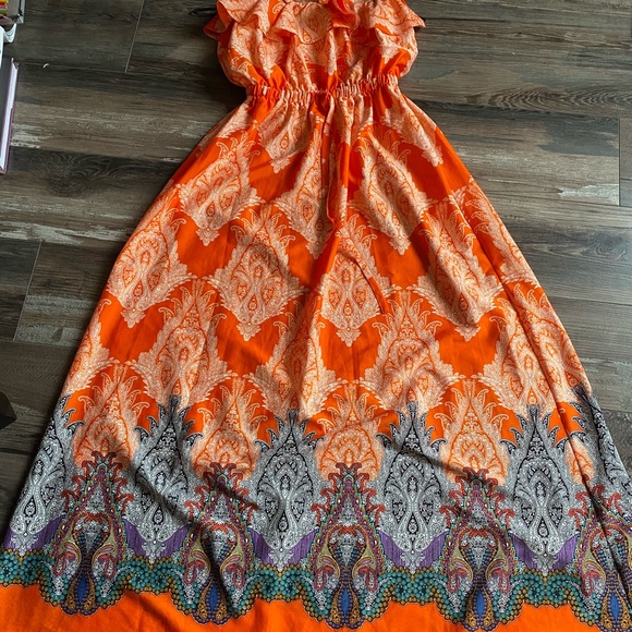 Strapless summer maxi dress - Picture 1 of 4